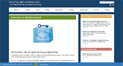 Desktop Screenshot of digitalbevaring.dk